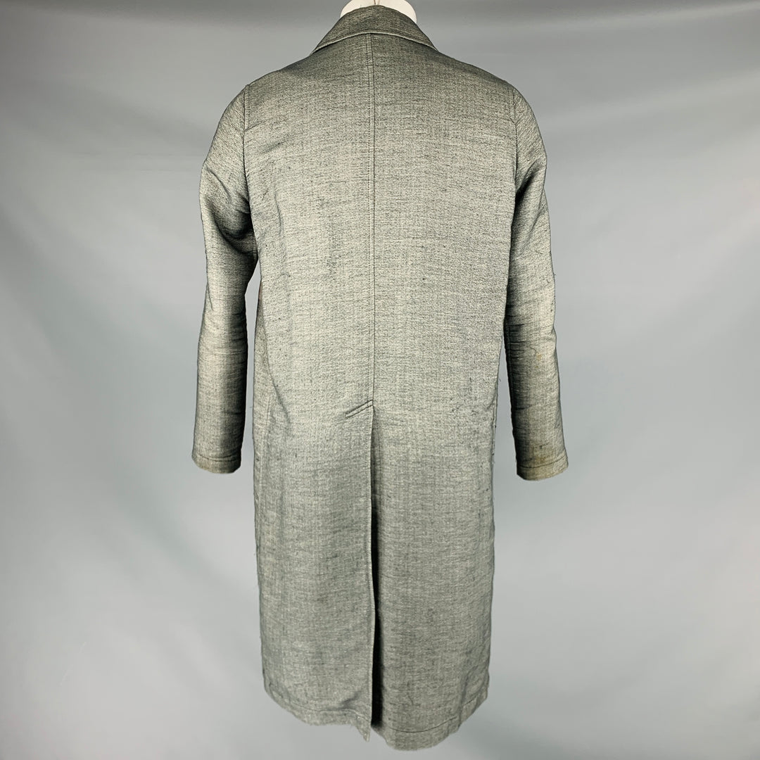 MIHARAYASUHIRO Taille 36 Manteau en coton imprimé hibou jaune gris