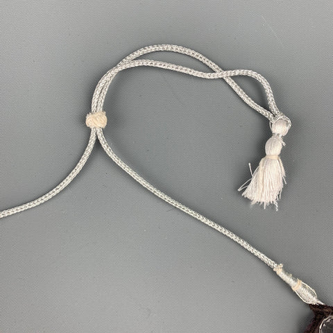 ROBERTA FREYMANN Grey Embellished Layered Necklace