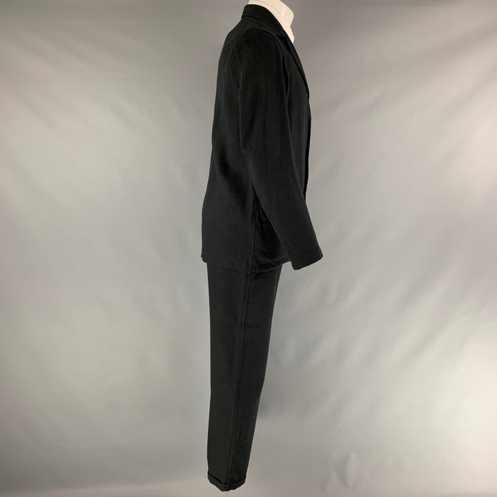 OUR LEGACY Size 38 Black Wool Blend Single Breasted Suit