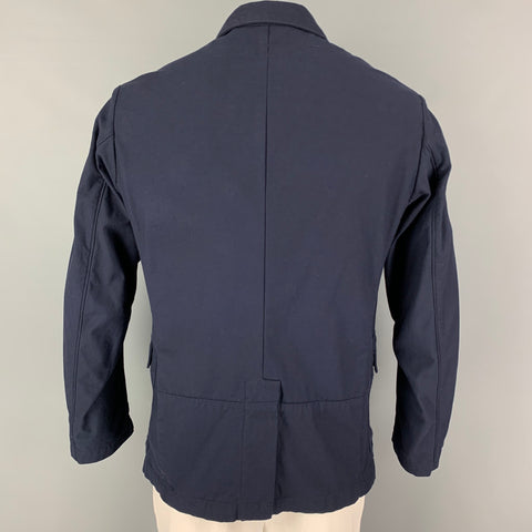 SAGE DE CRET Taille L Veste Coton/Nylon Marine