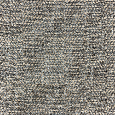 F.R. TRIPLER & CO. Taupe & Gray Woven Wool Blend Fringe Scarf