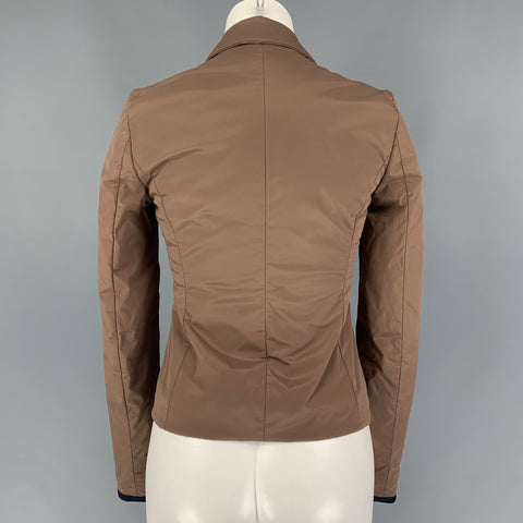 JIL SANDER Chaqueta acolchada de mezcla de poliamida caqui talla 4 Blazer
