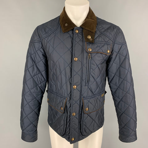 POLO by RALPH LAUREN Size S Navy Quilted Polyester Jacket