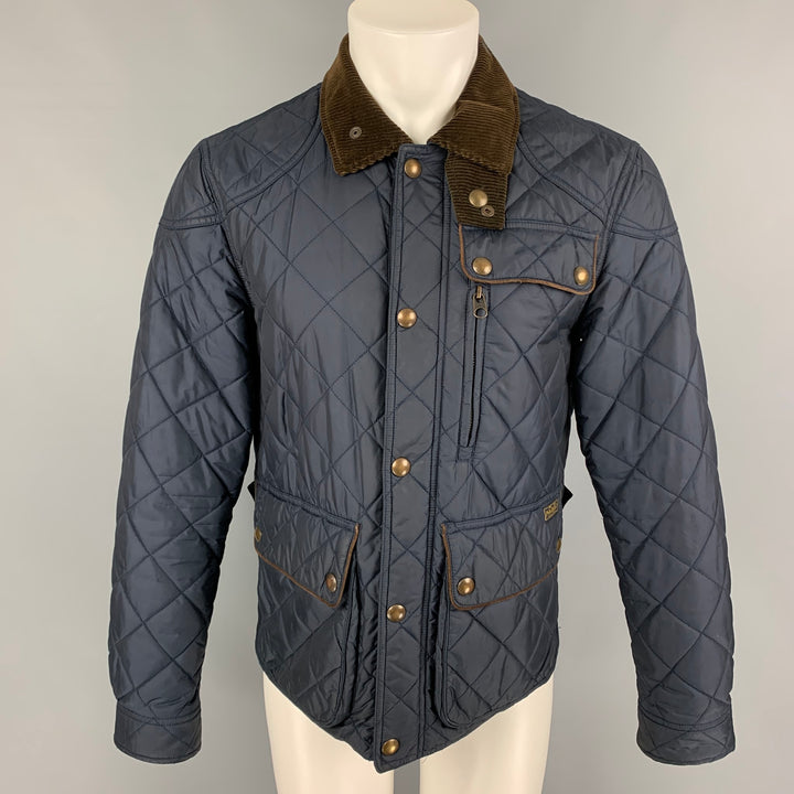 POLO by RALPH LAUREN Size S Navy Quilted Polyester Jacket