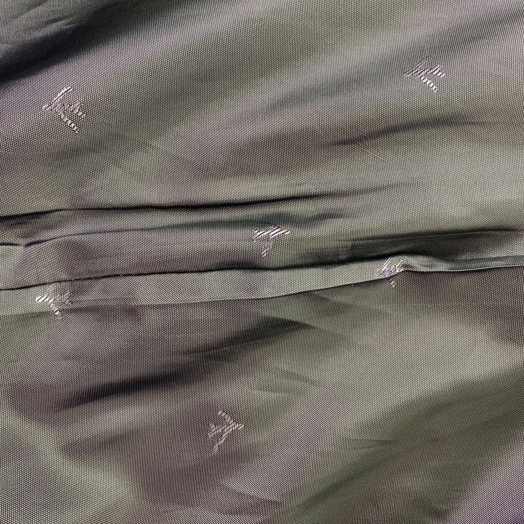 ISAIA Size 46 Charcoal & Purple Plaid Wool / Cashmere Notch Lapel Sport Coat