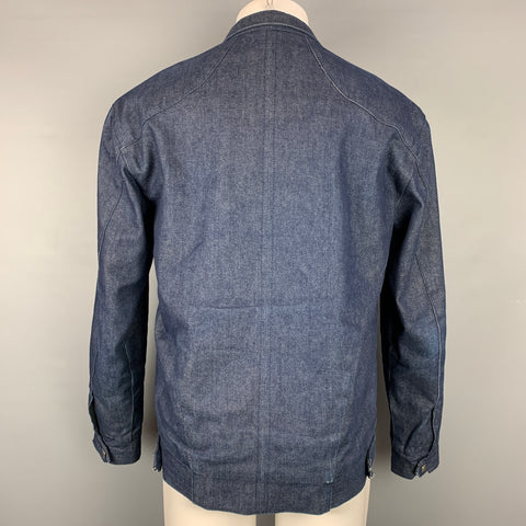 WON HUNDRED JEANS Wayne Talla M Chaqueta bomber vaquera índigo