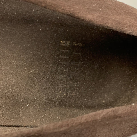 STUART WEITZMAN Talla 9.5 Zapatos de tacón de gatito de ante marrón