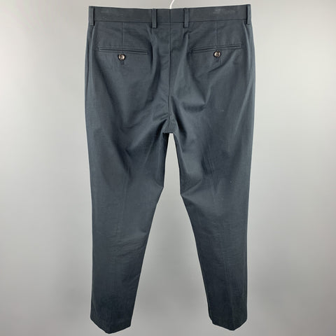 J CREW Ludlow Size 32 Black Cotton Zip Fly Dress Pants
