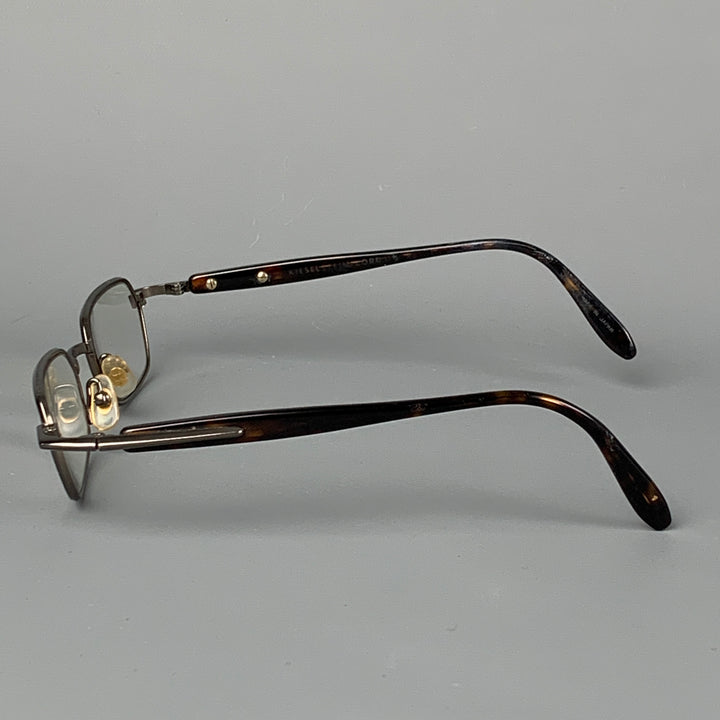 KIESELSTEIN-CORD Tortoise Shell Gunmetal Prescription Eyewear