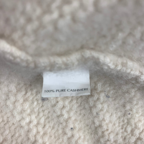 TSE Size XS Cream Knitted Cashmere Cardigan