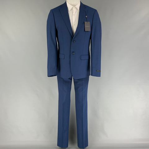 JOHN VARVATOS * U.S.A. Size 40 Navy Wool Notch Lapel Suit