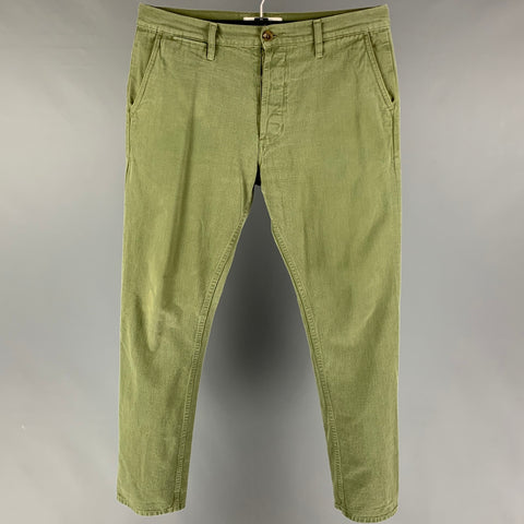 3SIXTEEN Size 34 Olive Casual Pants