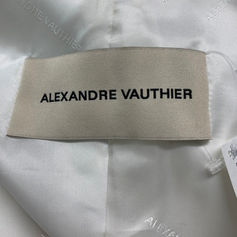 ALEXANDER VAUTHIER Taille 10 Blazer blanc cassé blanc
