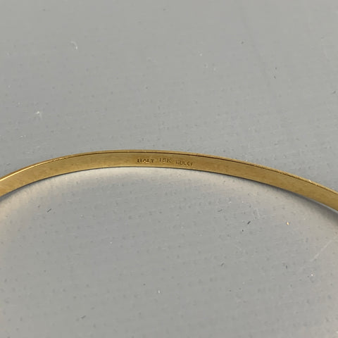 GUCCI Blue Lapiz 18K Gold Custom Made Bracelet