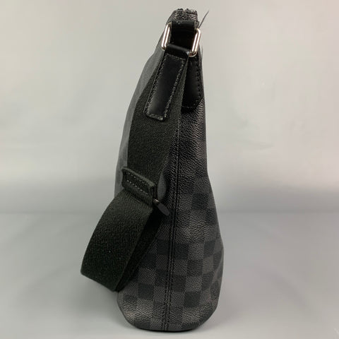 LOUIS VUITTON Milo Mick Pm Charcoal & Black Damier Graphite Canvas Messenger Bag