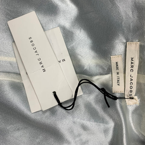 MARC JACOBS Size 42 Blue Cotton Notch Lapel Sport Coat