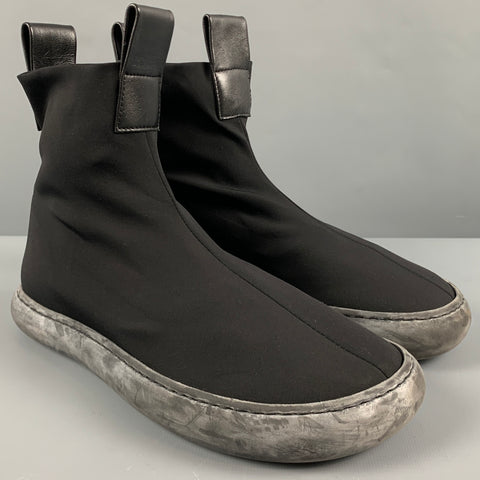 FAUSTO SANTINI Talla 8 Botas sin cordones negras