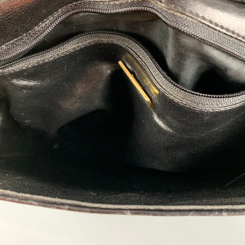 Vintage ANDREA PFISTER Black Alligator Leather Backpack
