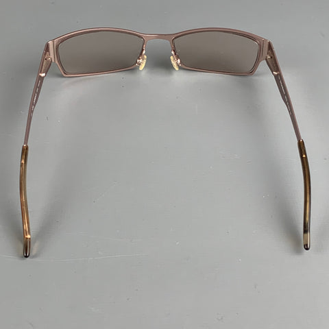 YVES SAINT LAURENT Pink Metal Tinted Frames