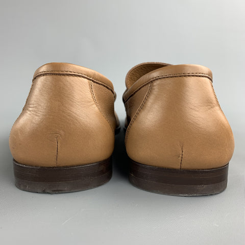 HARRYS OF LONDON Mocassins à enfiler en cuir beige taille 11,5