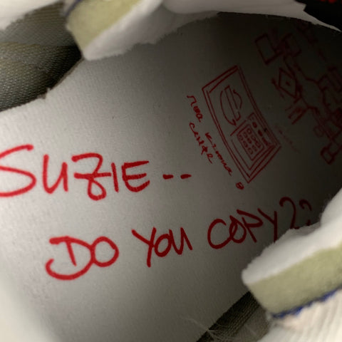 NIKE Air Tailwind QS UD x Stranger Things Size 10 Beige Cotton Sneakers