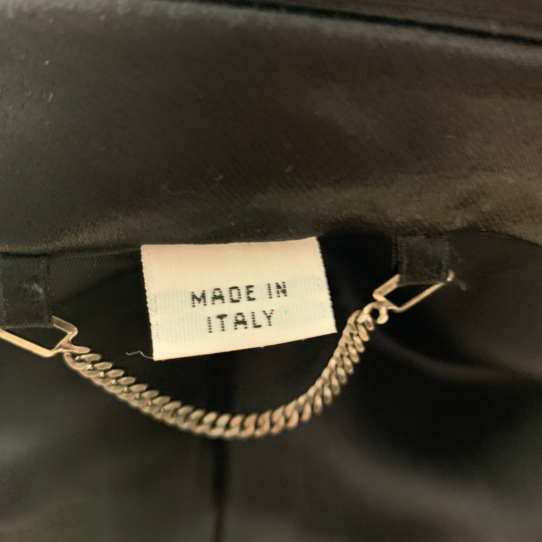 VIKTOR & ROLF Size 8 Polyester Spandex Solid Tuxedo Jacket Blazer