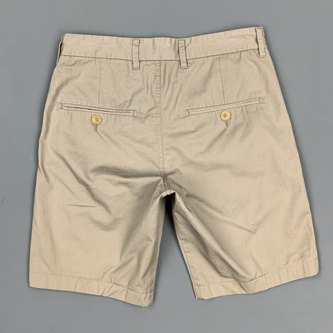 FILIPPA K Size 30 Grey Cotton Button Fly Shorts