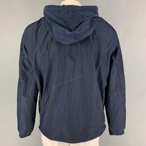 POLO by RALPH LAUREN Size XL Navy Contrast Trim Nylon Jacket