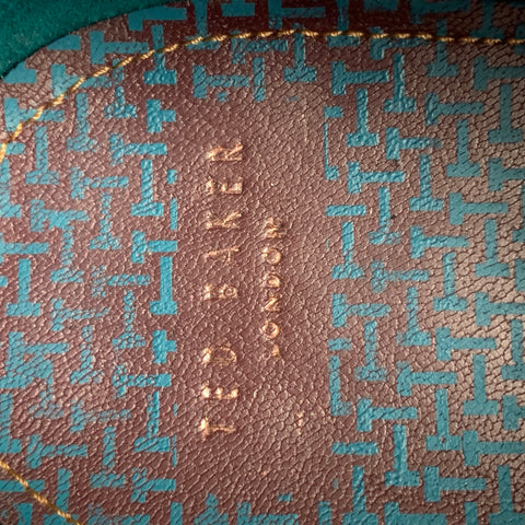 Zapatos con cordones de cuero degradado gris talla 12 de TED BAKER