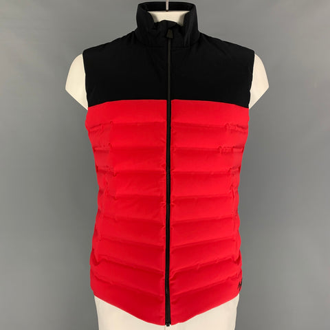 AZTECH Dale of Aspen Chaleco con cremallera de mezcla de poliamida rojo y negro talla L