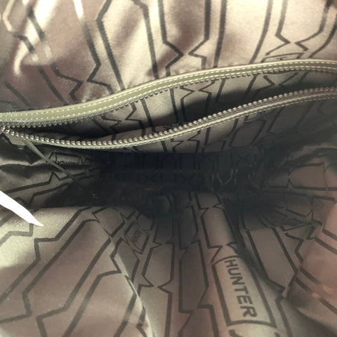 HUNTER Sac à dos en cuir enduit de cuir olive