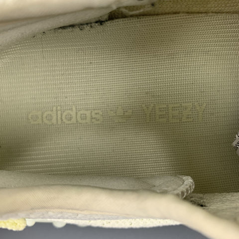 YEEZY X ADIDAS Boost 350 V2 Size 12 Butter Yellow Solid Nylon Lace Up Sneakers