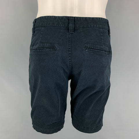 BRIXTON Size 31 Black Cotton Chino Shorts