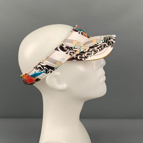 ROBERT GRAHAM Multi Color Mixed Pattern Polyester Hat
