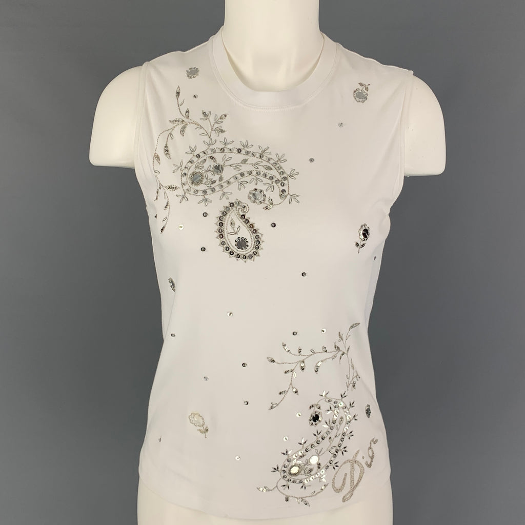 New Old Stock CHRISTIAN DIOR WHITE DRESS SHIRT, 16 SS, PLUS