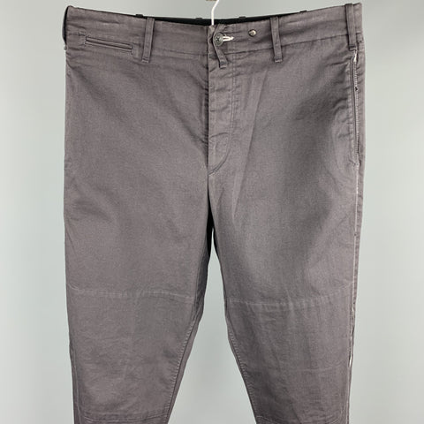 RAG & BONE Size 32 Black Cotton Button Fly Casual Pants