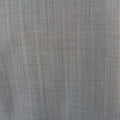 ERMENEGILDO ZEGNA 48 Long Blue Striped Wool Single Breasted Notch Lapel Suit ERMENEGILDO ZEGNA