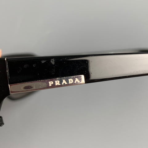 PRADA Black Metal Sunglasses & Eyewear