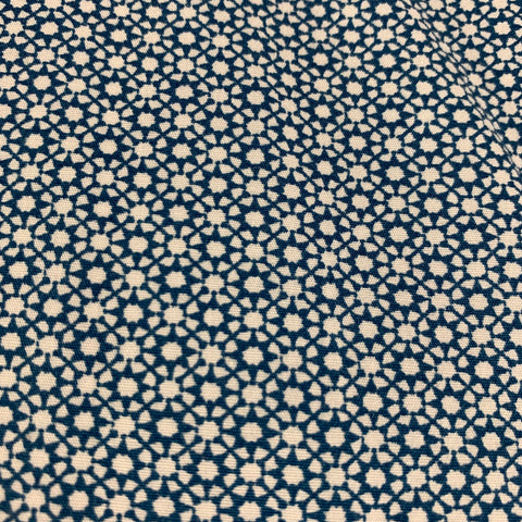 TED BAKER Size L Blue White Dots Cotton Long Sleeve Shirt