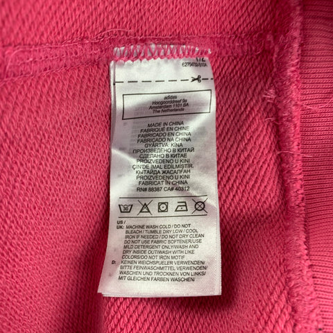ADIDAS x Pharrell Williams Size M Pink Cotton Crew-Neck Pullover