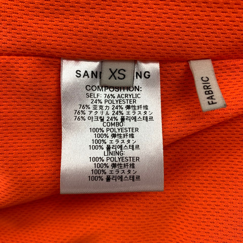 ZANDY LIANG Size XS Tan & Black Leoaprd Print Polyester Blend Dean Faux Fur Jacket