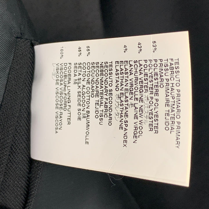 Vintage MAISON MARGIELA Size 40 Black Polyester Blend Sport Coat