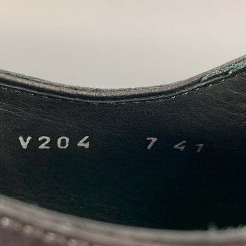 PAUL SMITH Size 8 Black Leather Lace Up Dress Shoes