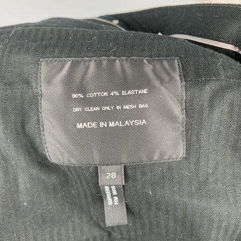 RALPH LAUREN Black Label Size 28 Gray Cotton Zip Fly Shorts