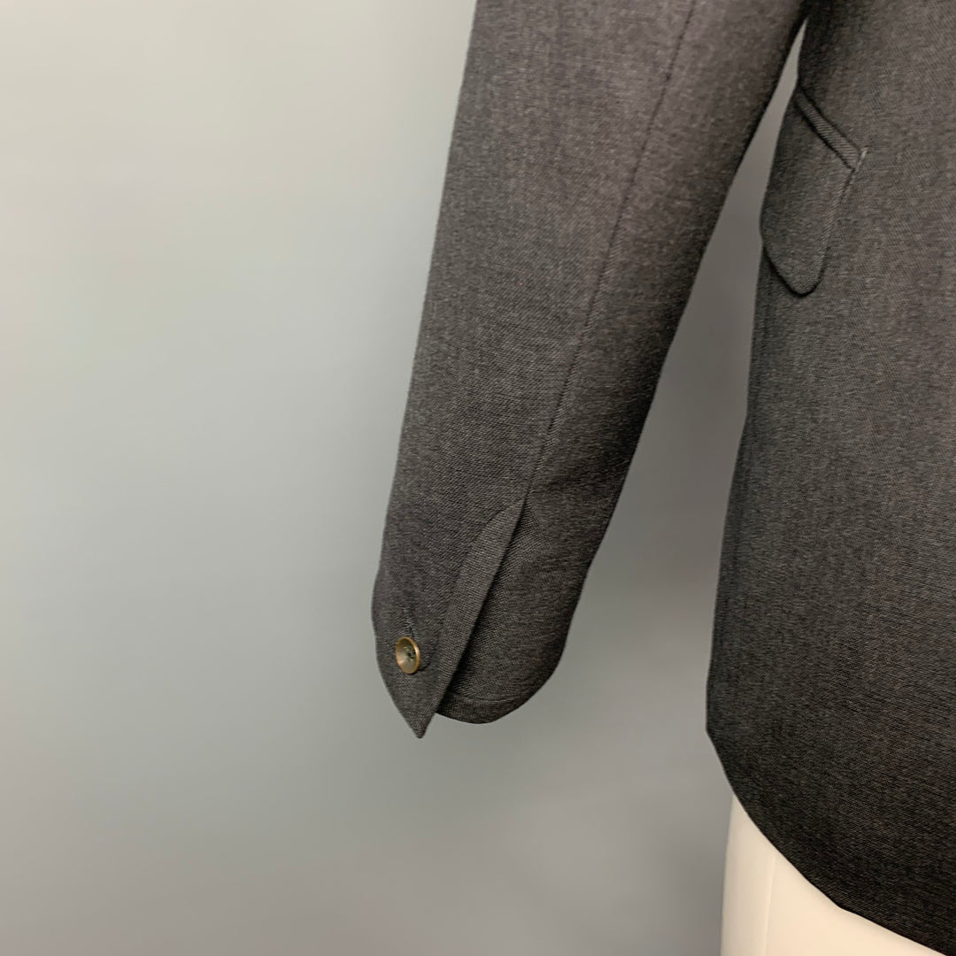 RAG & BONE Size 40 Charcoal Wool Notch Lapel Sport Coat