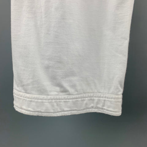 DSQUARED2 Size 30 Tuff Pup White Cotton Graphic Sweatpants