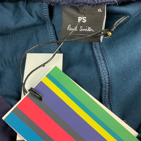 PS by PAUL SMITH Size XL Navy Stripe Polyester Blend Sweatpants