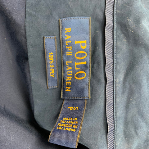 POLO by RALPH LAUREN Size S Navy Cotton Button Up Long Sleeve Shirt