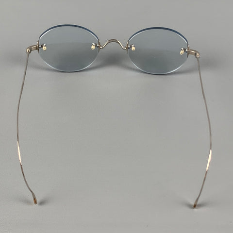 MR. LEIGHT Clear Silver Platinum Makena S Sunglasses