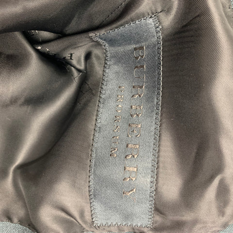 BURBERRY PRORSUM Size 36 Regular Green Mohair / Wool Sport Coat